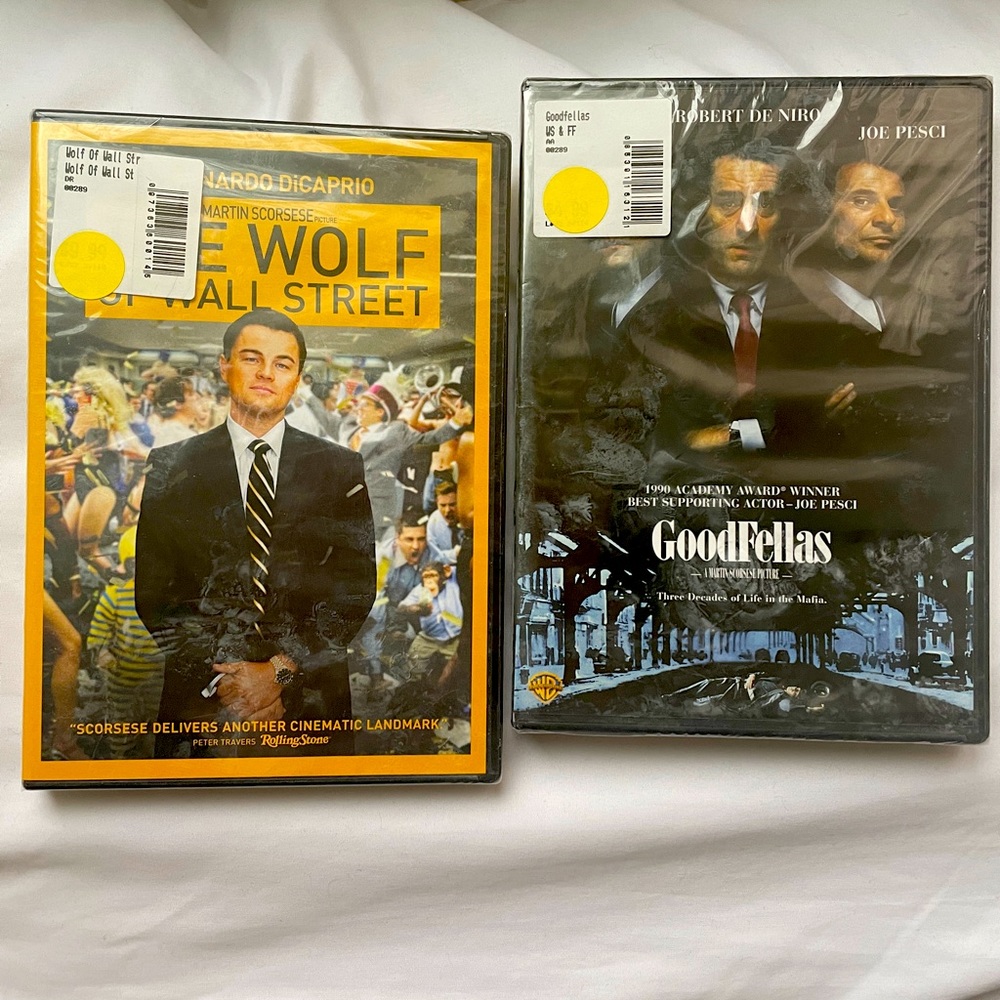 2 NIP DVDs